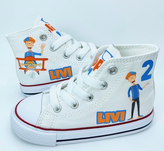 custom blippi shoes