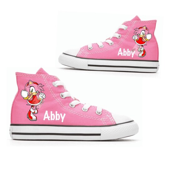 Custom Shoes Amy Rose Sonic Converse 