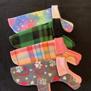 Extra-Small Fleece Dog Jackets
