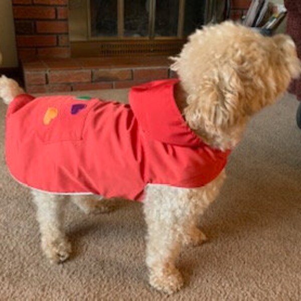 Dog Raincoat Etsy