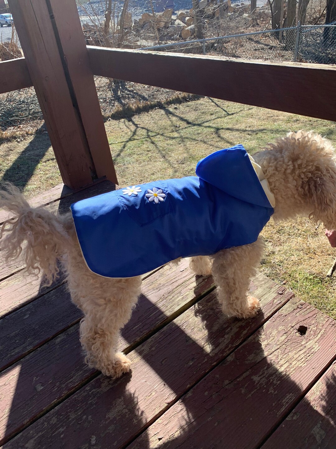 Water Resistant Dog Raincoat Custom Made Etsy