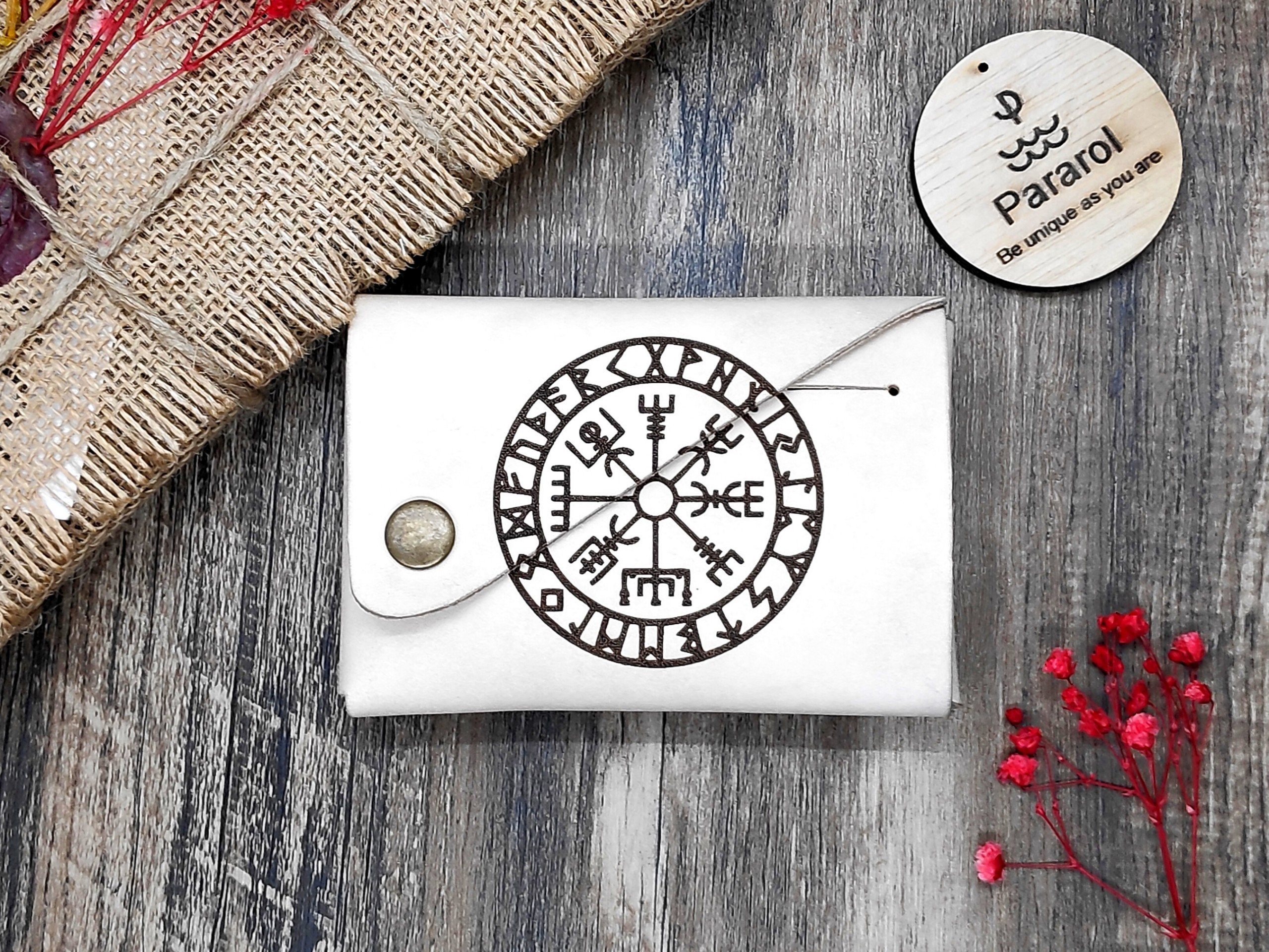 Wikinger-Geschenke für Männer Viking Mens Brieftasche St. | Etsy