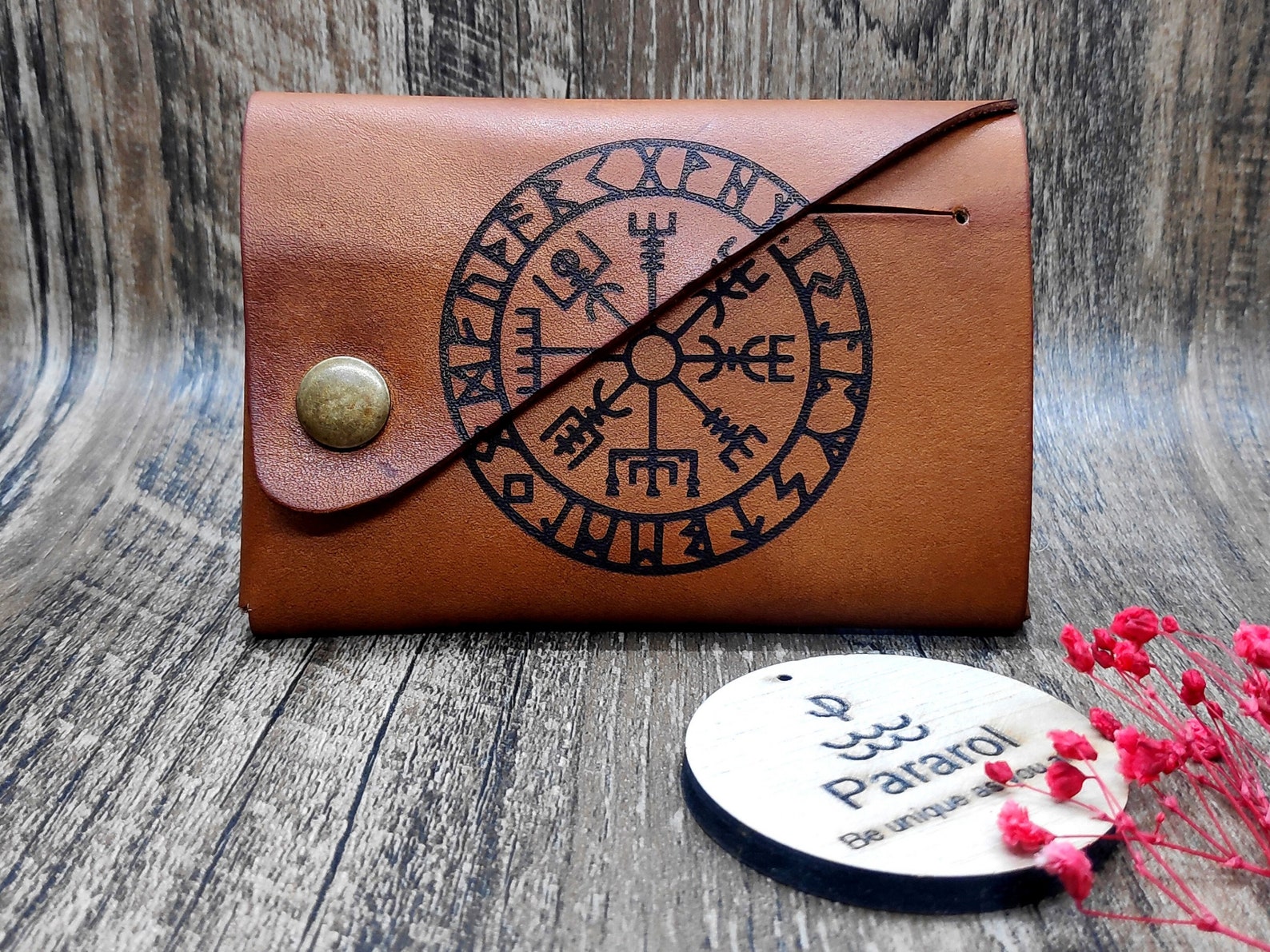 Wikinger-Geschenke für Männer Viking Mens Brieftasche St. | Etsy