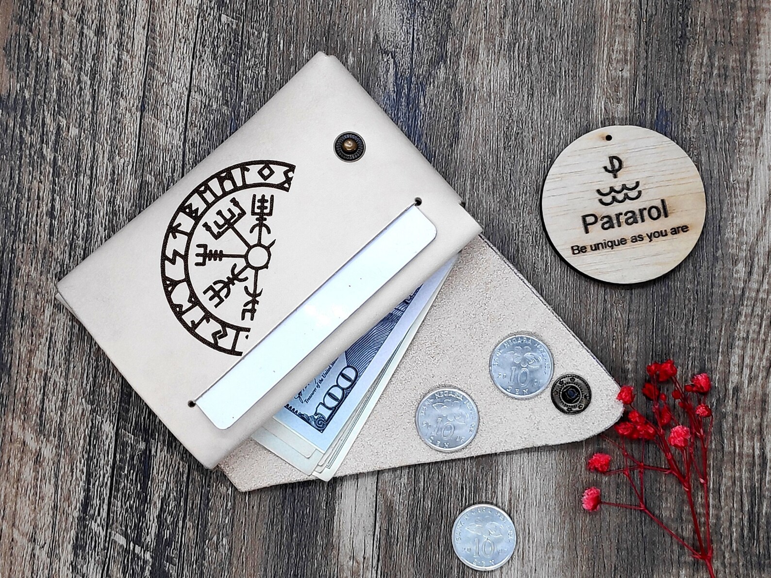 Wikinger-Geschenke für Männer Viking Mens Brieftasche St. | Etsy