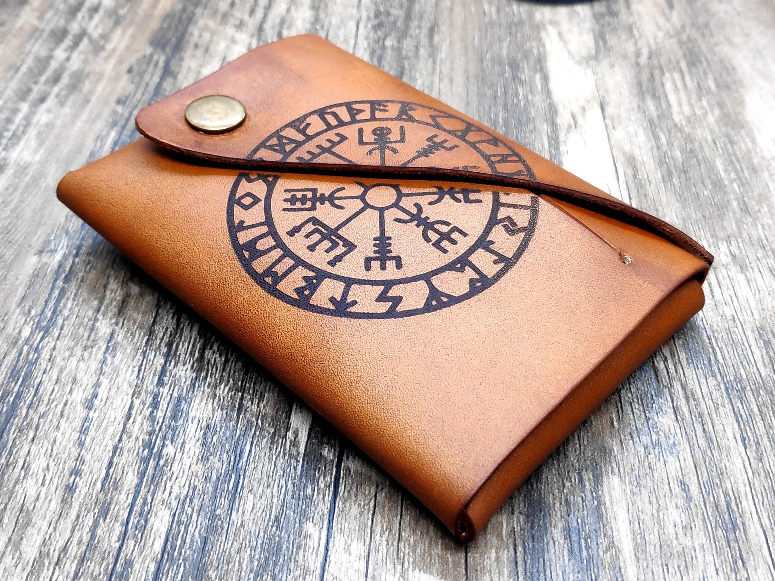 Wikinger-Geschenke für Männer Viking Mens Brieftasche St. | Etsy