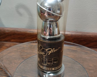 Vintage Art Deco Chrome Sphere Liquor Pourer