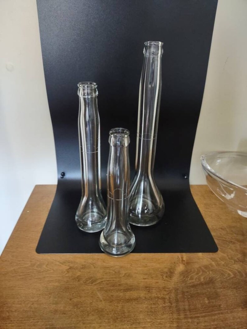 Antique Cocacola Coke, Fanta Syrup Testing Sample Bottles 11.75, 9.75