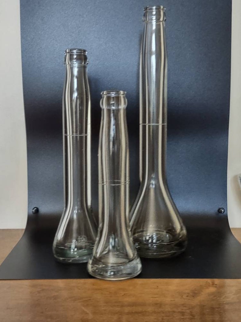 Antique Cocacola Coke, Fanta Syrup Testing Sample Bottles 11.75, 9.75