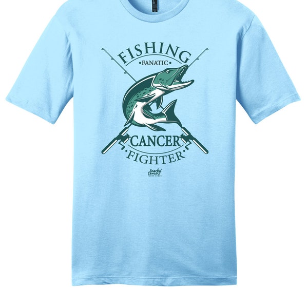 Fishing Fanatic Cancer Fighter Tee