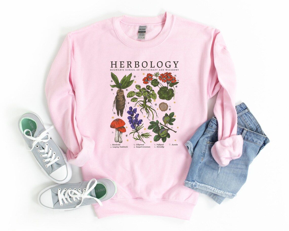 Herbology Sweatshirt Harry Potter Sweatshirt Harry Potter | Etsy