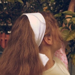 Headscarf Beginner Sewing Pattern: Easy Hair Accessory Tie (Downloadable PDF)