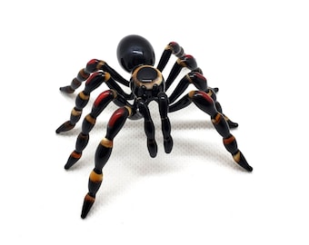 Glass figurine Tarantula, Hand Blown Glass Tarantula, Blown Glass Tarantula Spider, Sculpture Tarantula, Lampwork Spider, Art glass