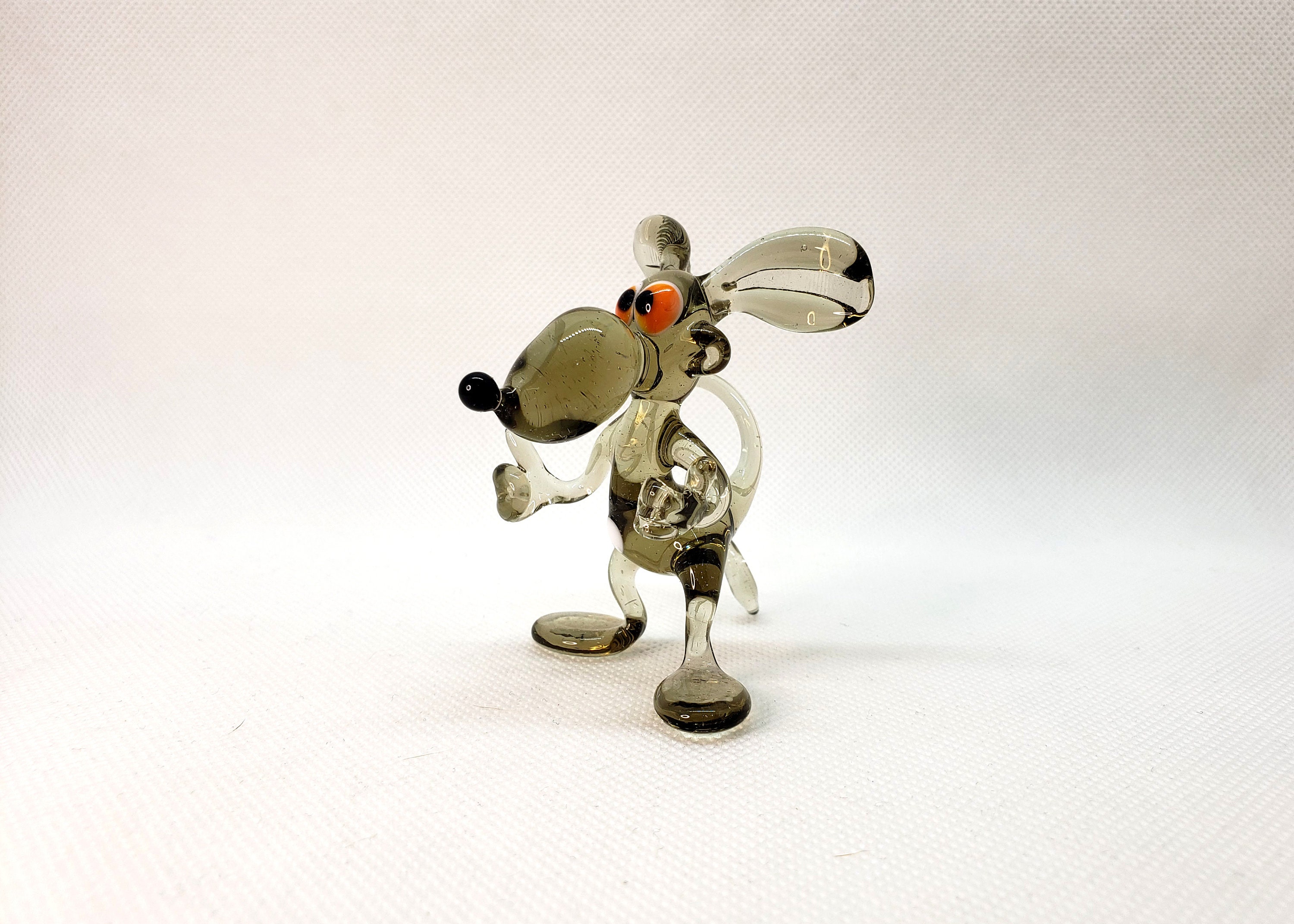 Hand Blown Glass Rat Figurine: Lampwork Art Glass Animal - Etsy
