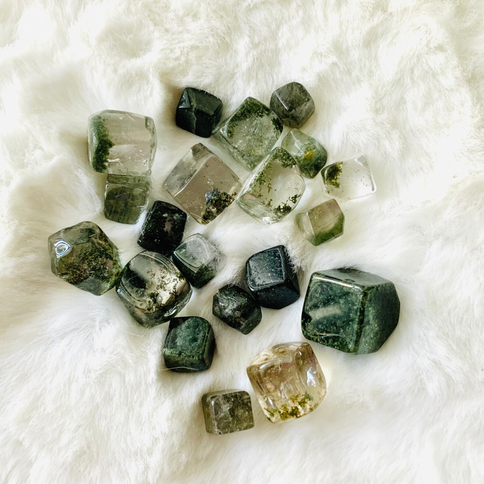 Rare Garden Quartz Cubes Etsy