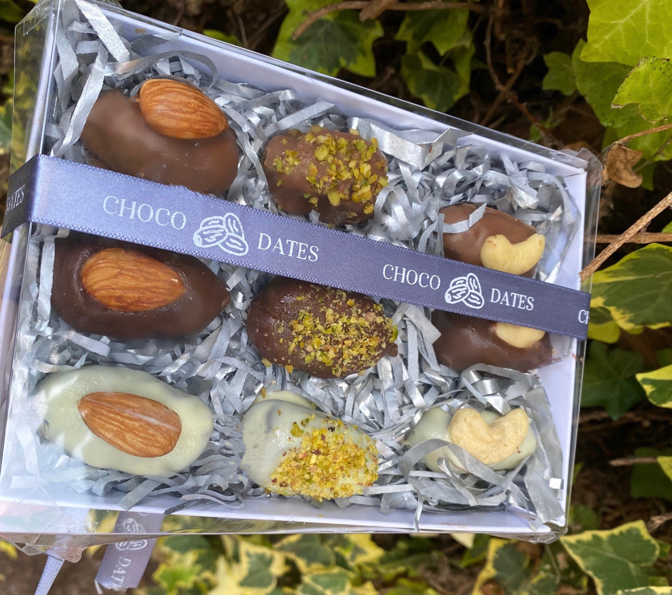 Classic Chocolate Dates Box Etsy