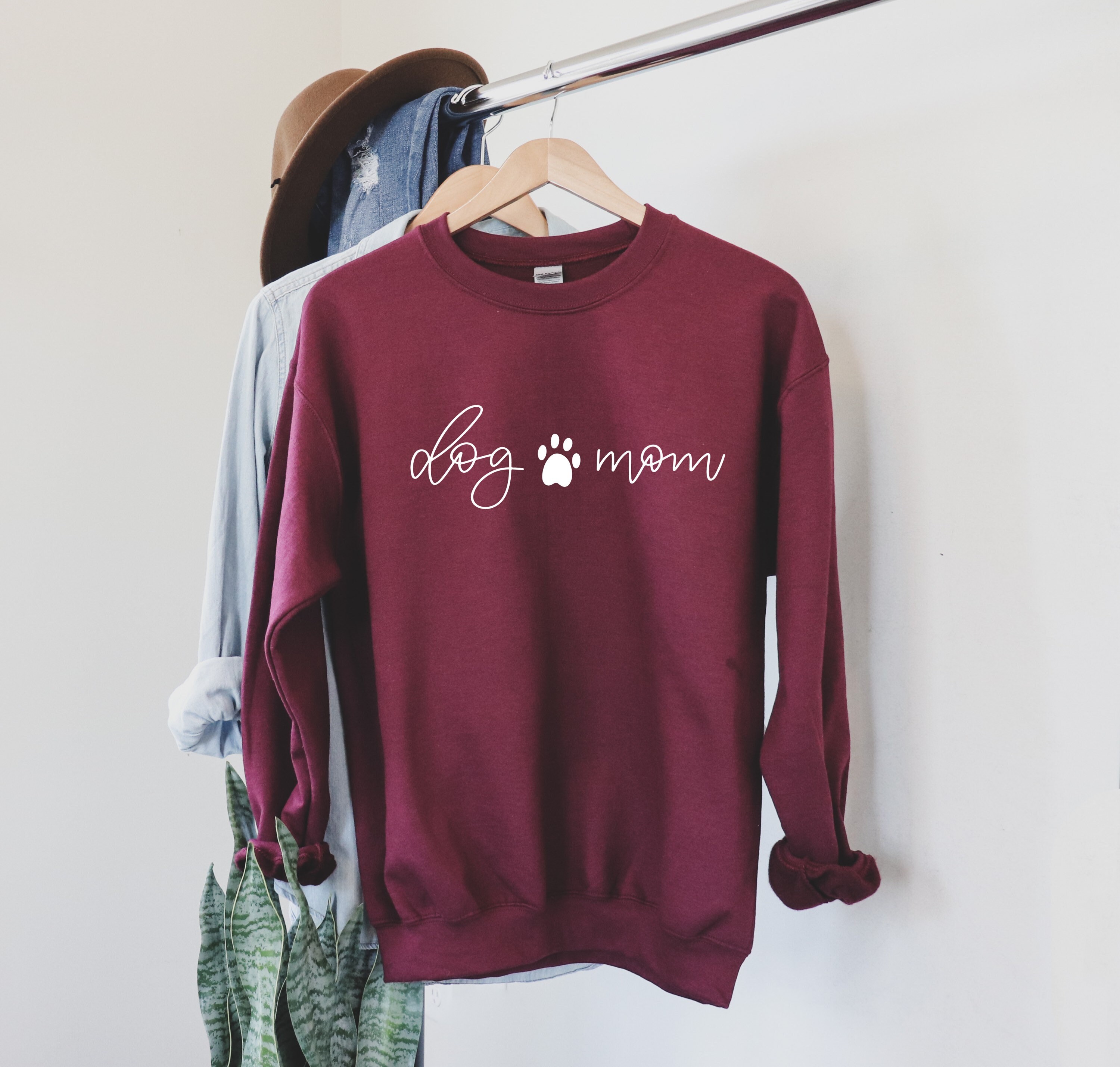 Dog mom Dog mom sweatshirt Sweatshirt Cute sweatshirt Etsy