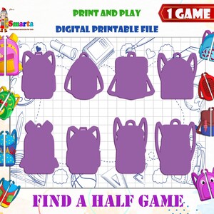 Jogo de cartas de correspondência, recurso educacional
