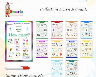 Preschool math worksheets, math printable pages