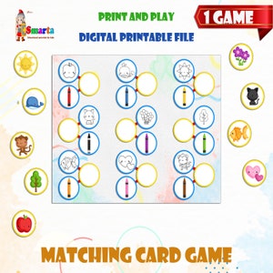 Preschool education, learn colors activity