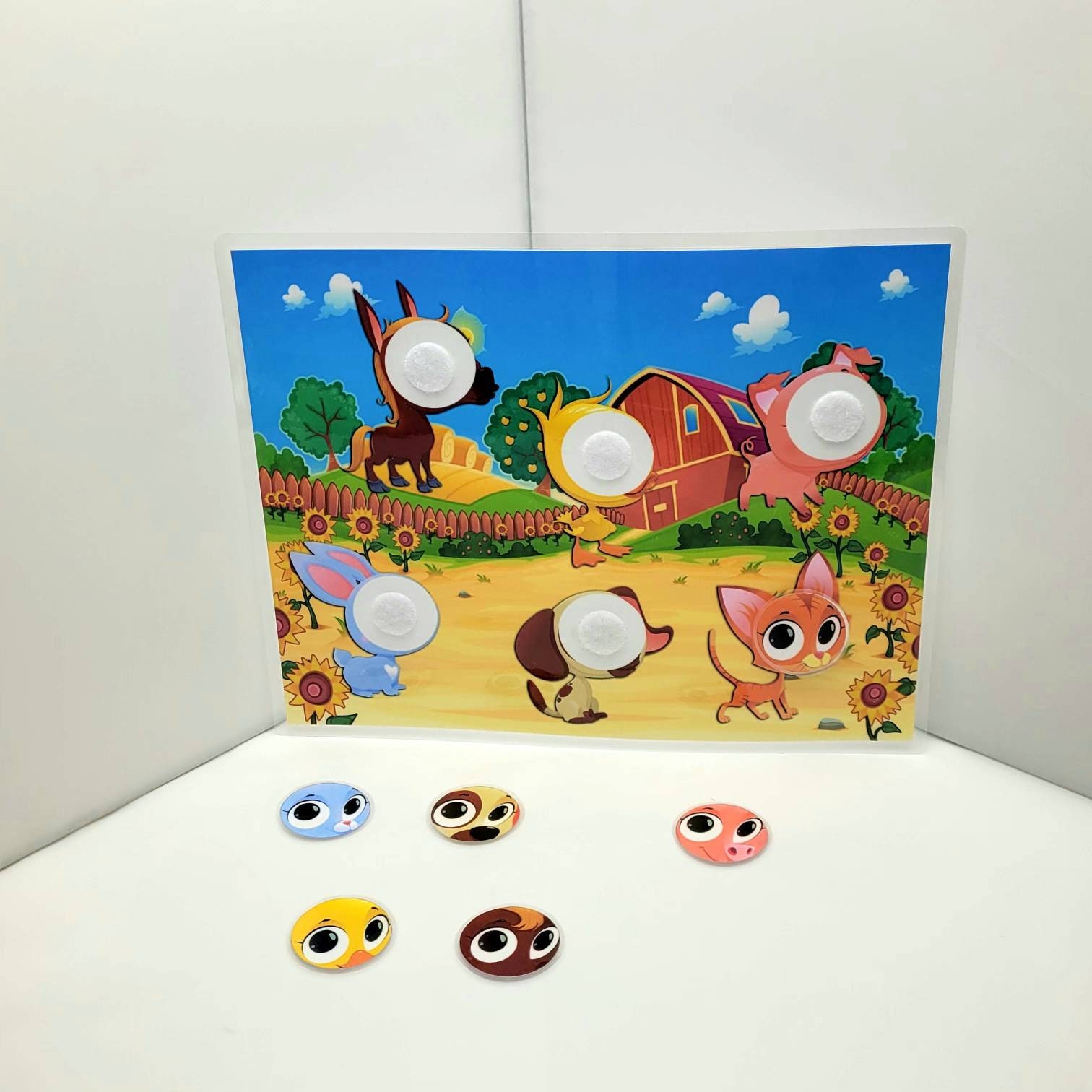 Early Preschool Education Matching Card Game - Etsy