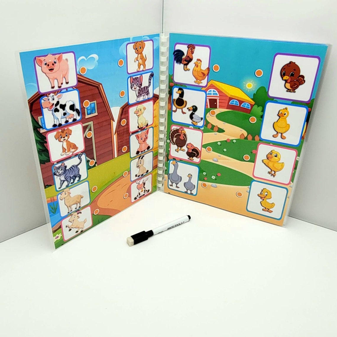 Digital Printable File. Matching Book. ParentChild Matching Etsy