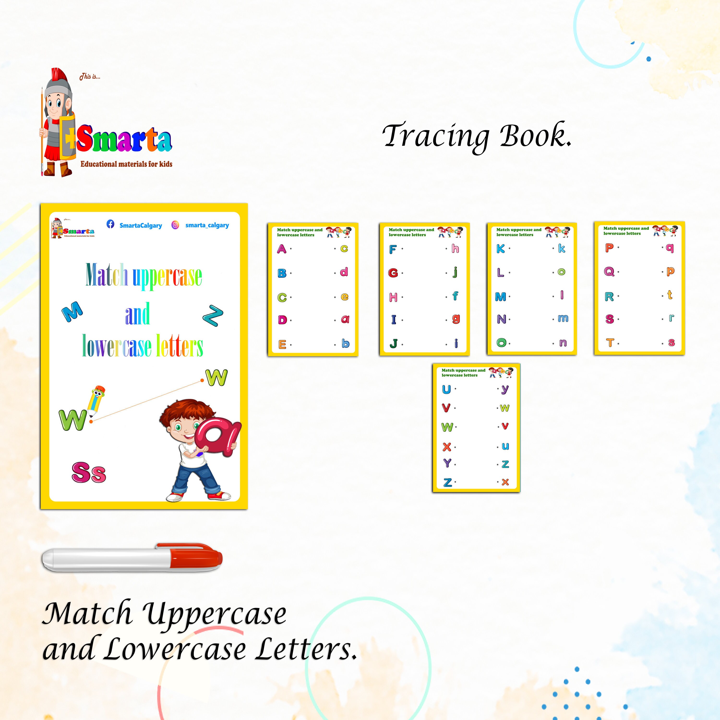 preschool worksheets learn alphabet etsy