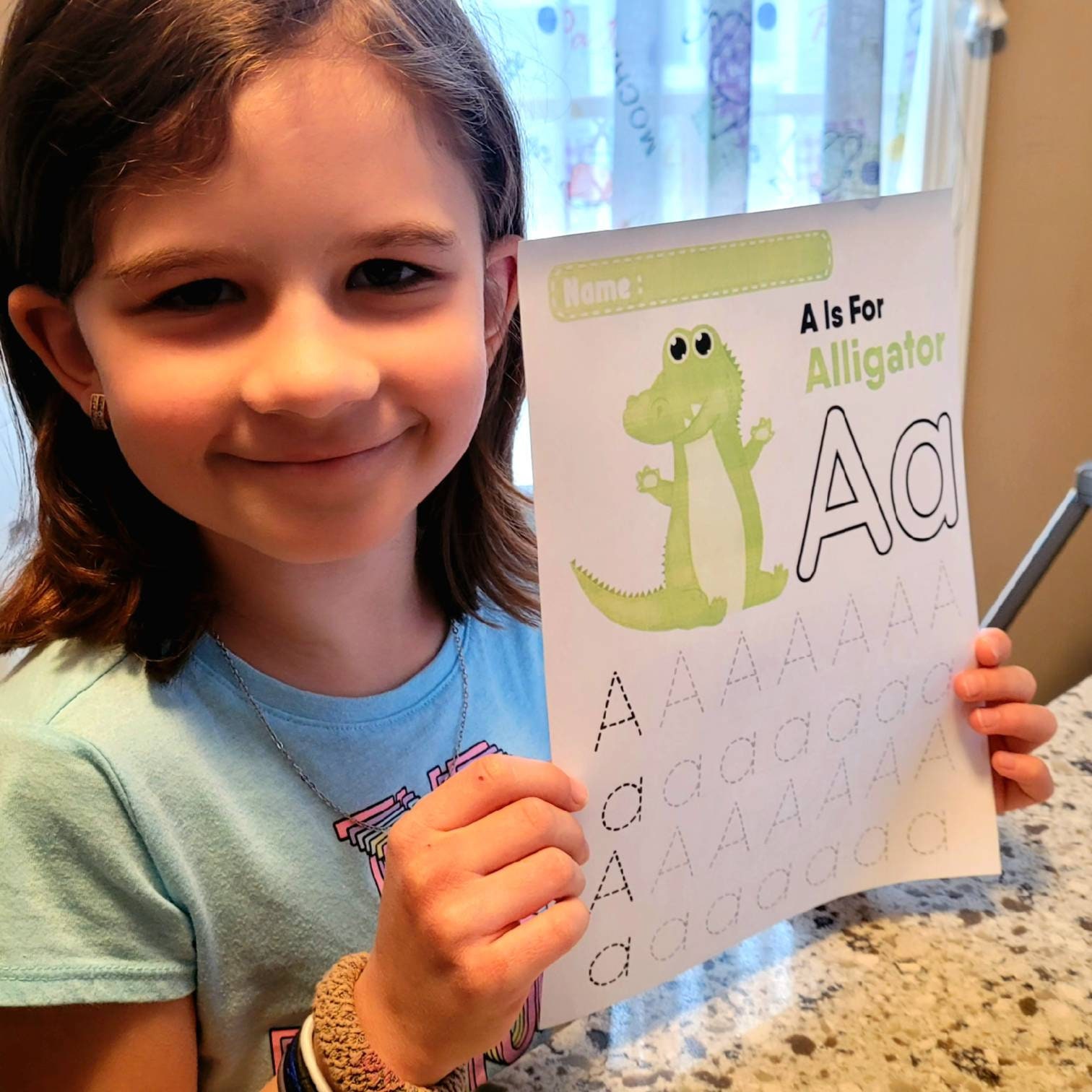 Preschool Alphabet Preschool Tracing Worksheets - Etsy