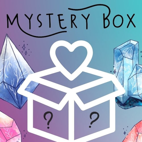 Crystal Mystery Box Personalized Surprise Mix of Tumbles Etsy