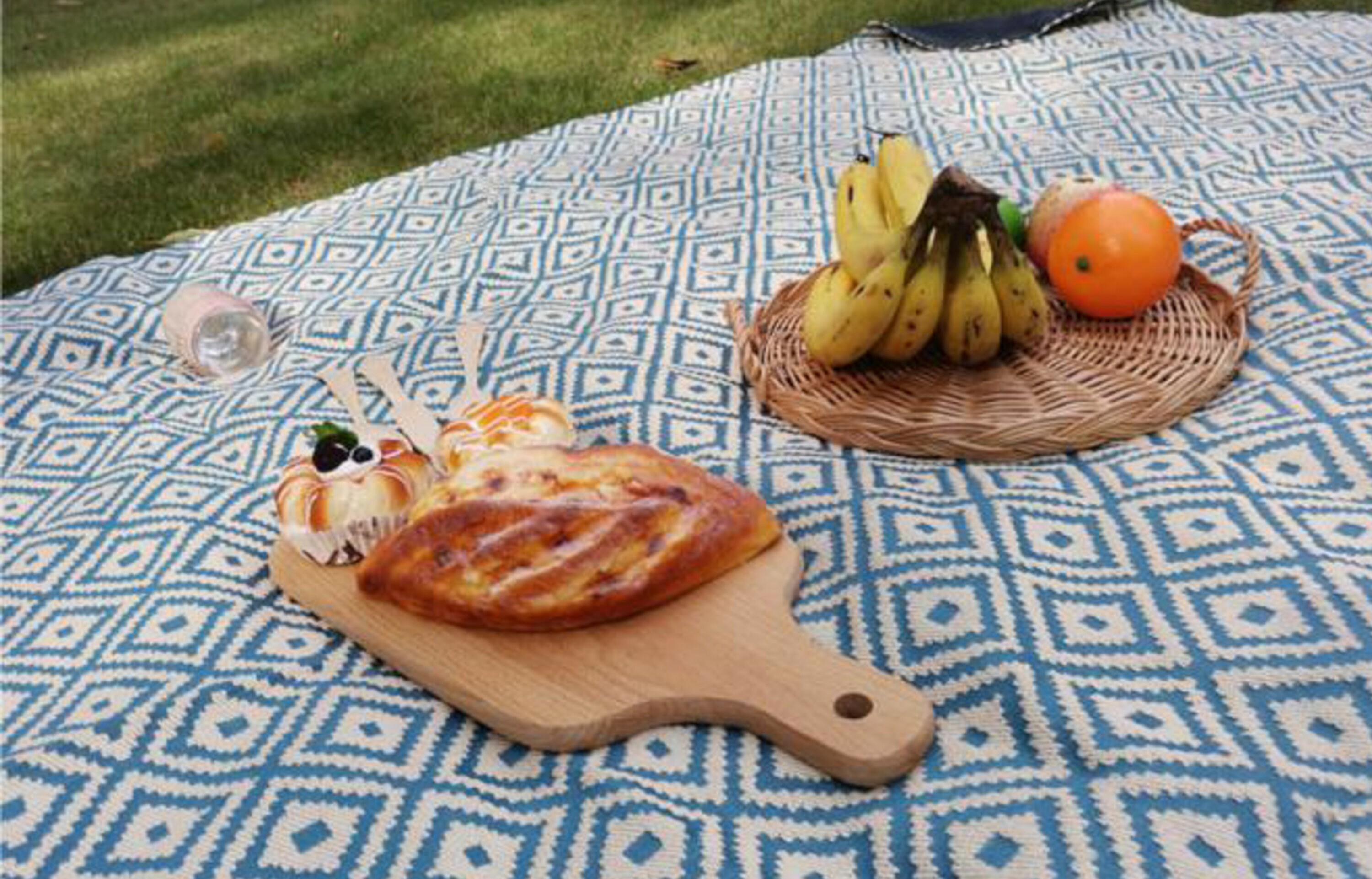 Picnic Rug With Waterproof Backing and Handle Etsy Australia