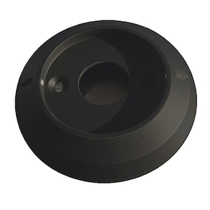 MotorDog69 Harley Black Gas Cap Coin Mount for Softail Dyna Road King Sportster