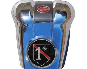Harley Waterfall Horn Cover Coin Mount, Softail Road King