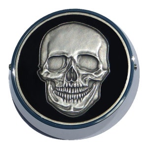 MotorDog69 Goldwing Skull Universal Coin Mount Set