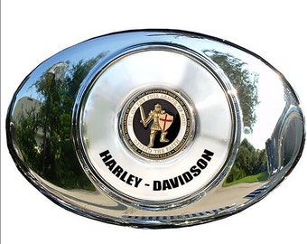 Holy Mother Mary Engraved Air Cleaner End Cover – 5.5" Diameter For Harley Davidson