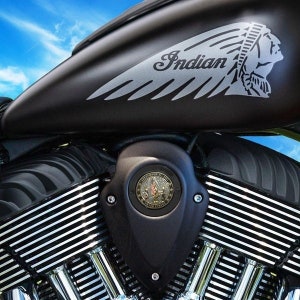 Indian Motorcycle Chieftain Half Travel Cover | Black Bike Cover For Fairing & Seat (2014-2021 Models)