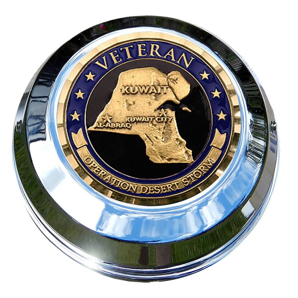 インディアンモーターサイクル ガスキャップ コインマウント、オペレーション・デザートストーム チャレンジコイン - Etsy 日本