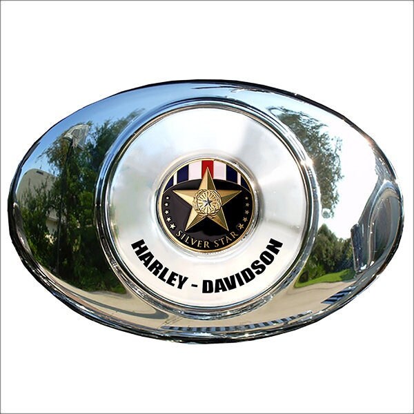 ハーレー エアクリーナー コインマウント、ベテラン シルバースター