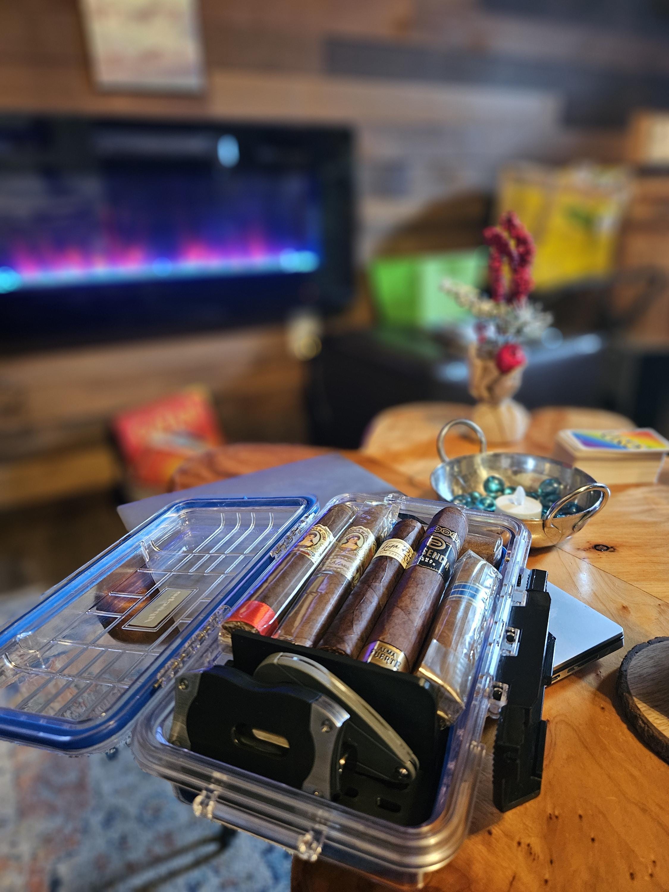 Apache 5500 Cigar Tupperdor Insert | Harbor Freight Case Humidor