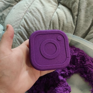 Instagram Logo Bath Bomb Mold | 3D print File