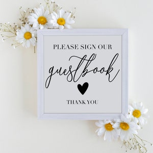 Printable Guestbook Wedding / Party File