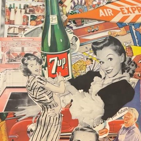 Lot of 50 Vintage LIFE Magazine Ad Cutouts (1940s–1960s) – Pre-Cut for Junk Journals, Scrapbooks & Collage