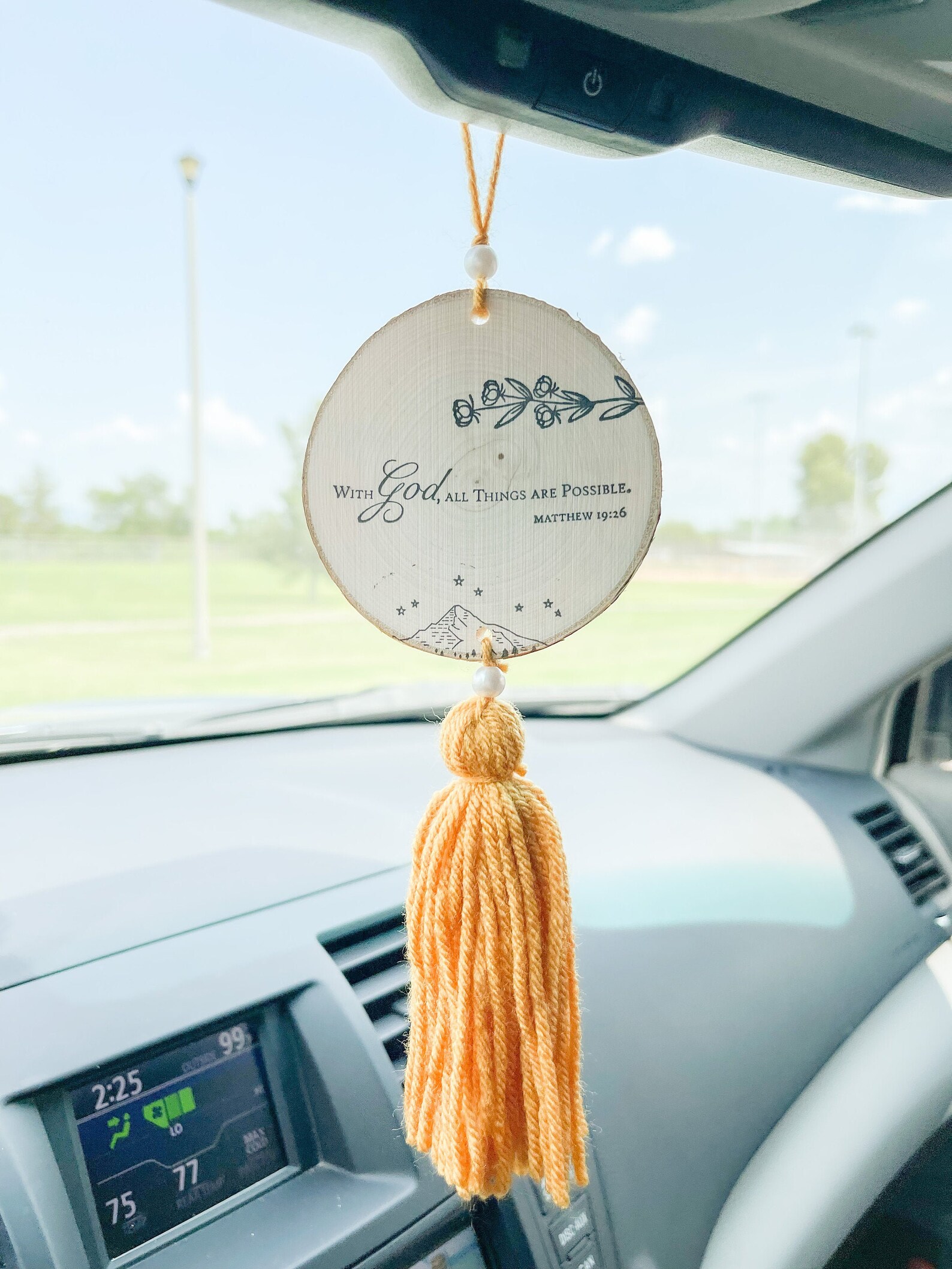 Christian Car Charm Christian Car accessories Christian Etsy