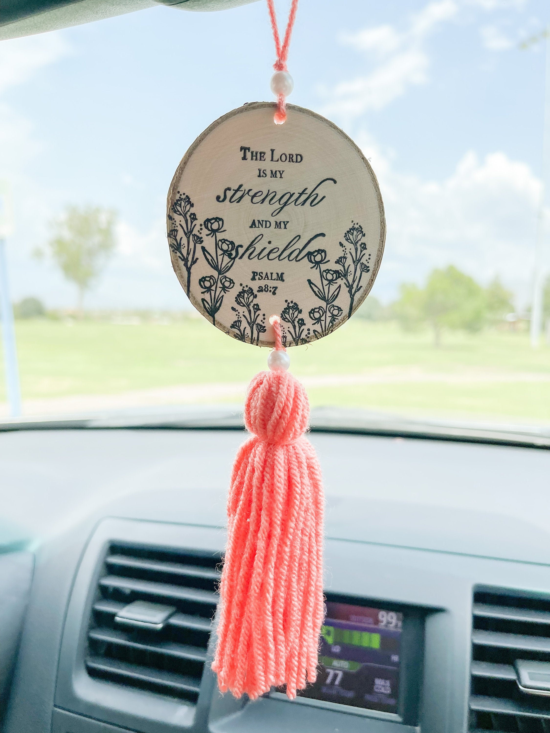 Christian Car Charm Christian Car accessories Christian Etsy