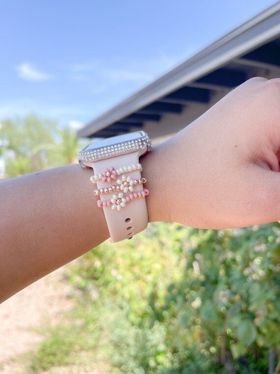 Custom apple watch charm sale