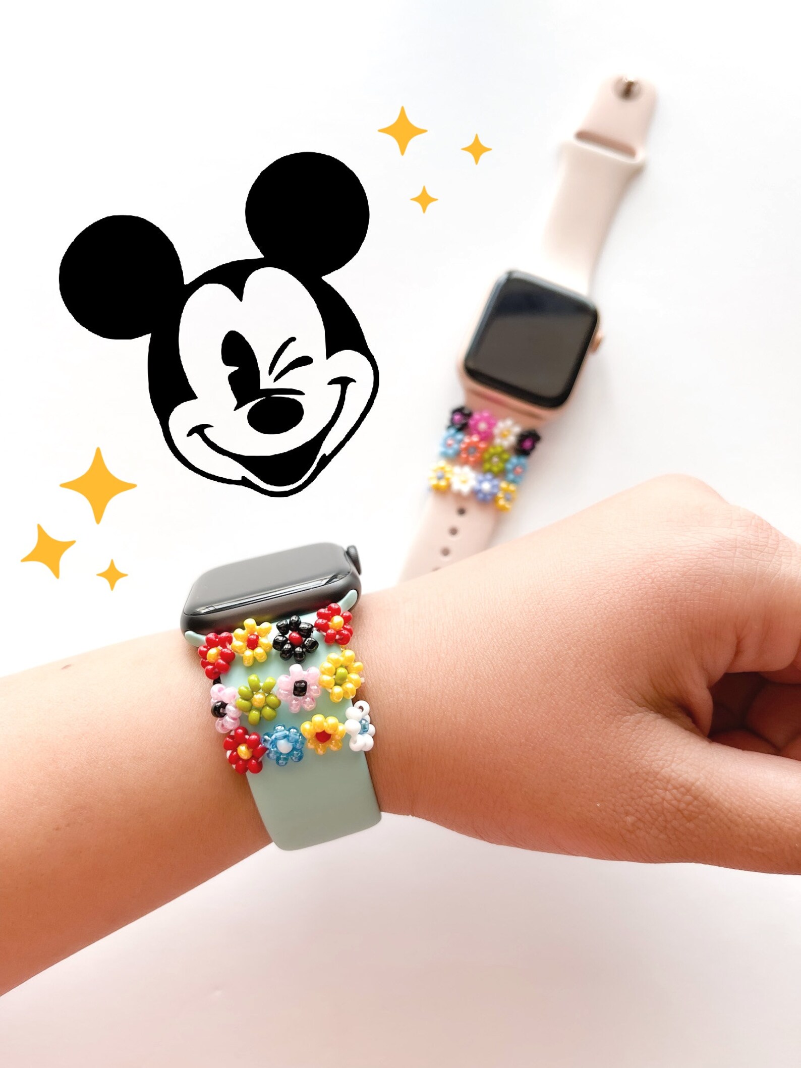 Disney Inspired Watch Charm Daisy Apple Watch Charm Disney Etsy