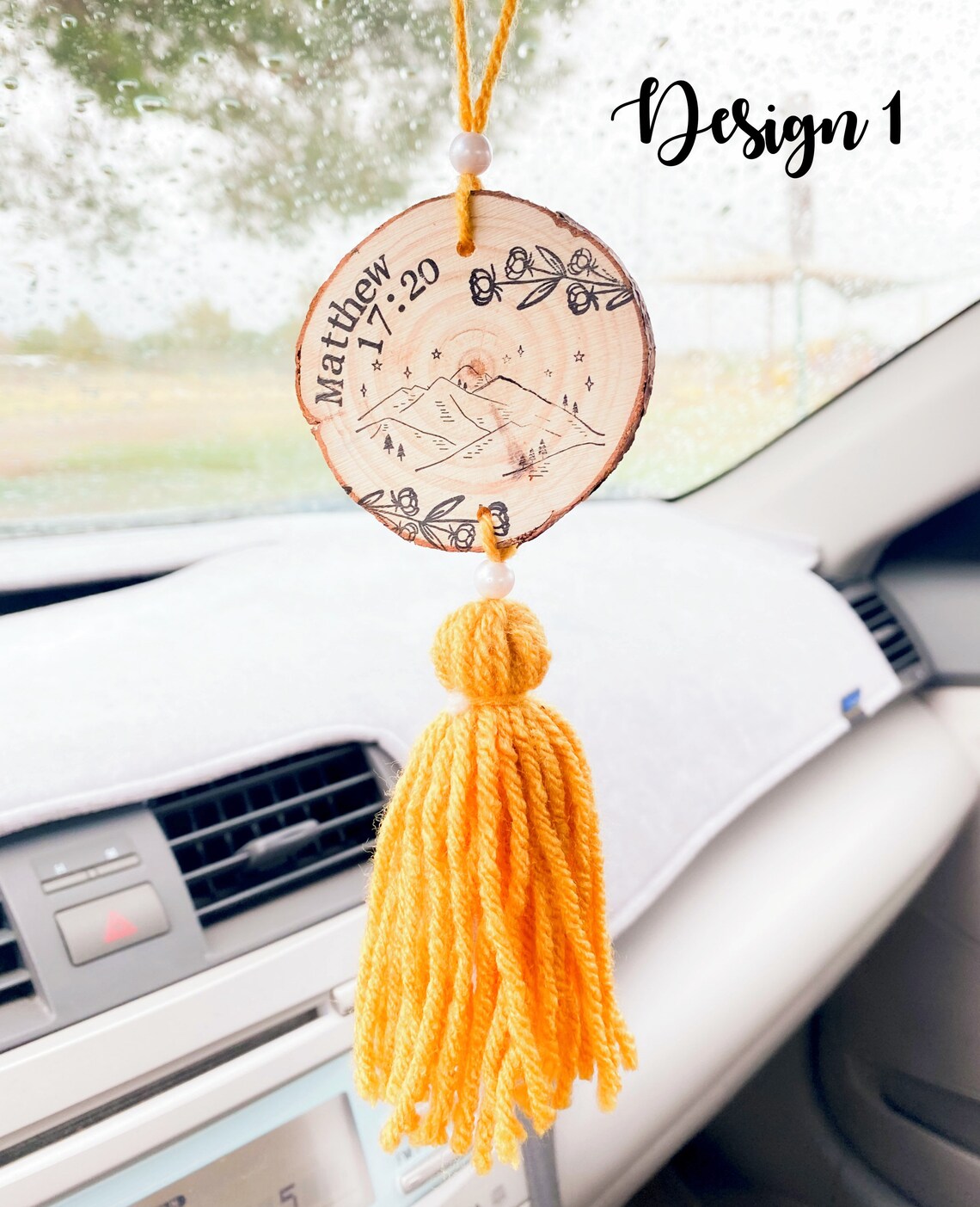 Faith Christian Car Charm Christian Car Accessories Etsy