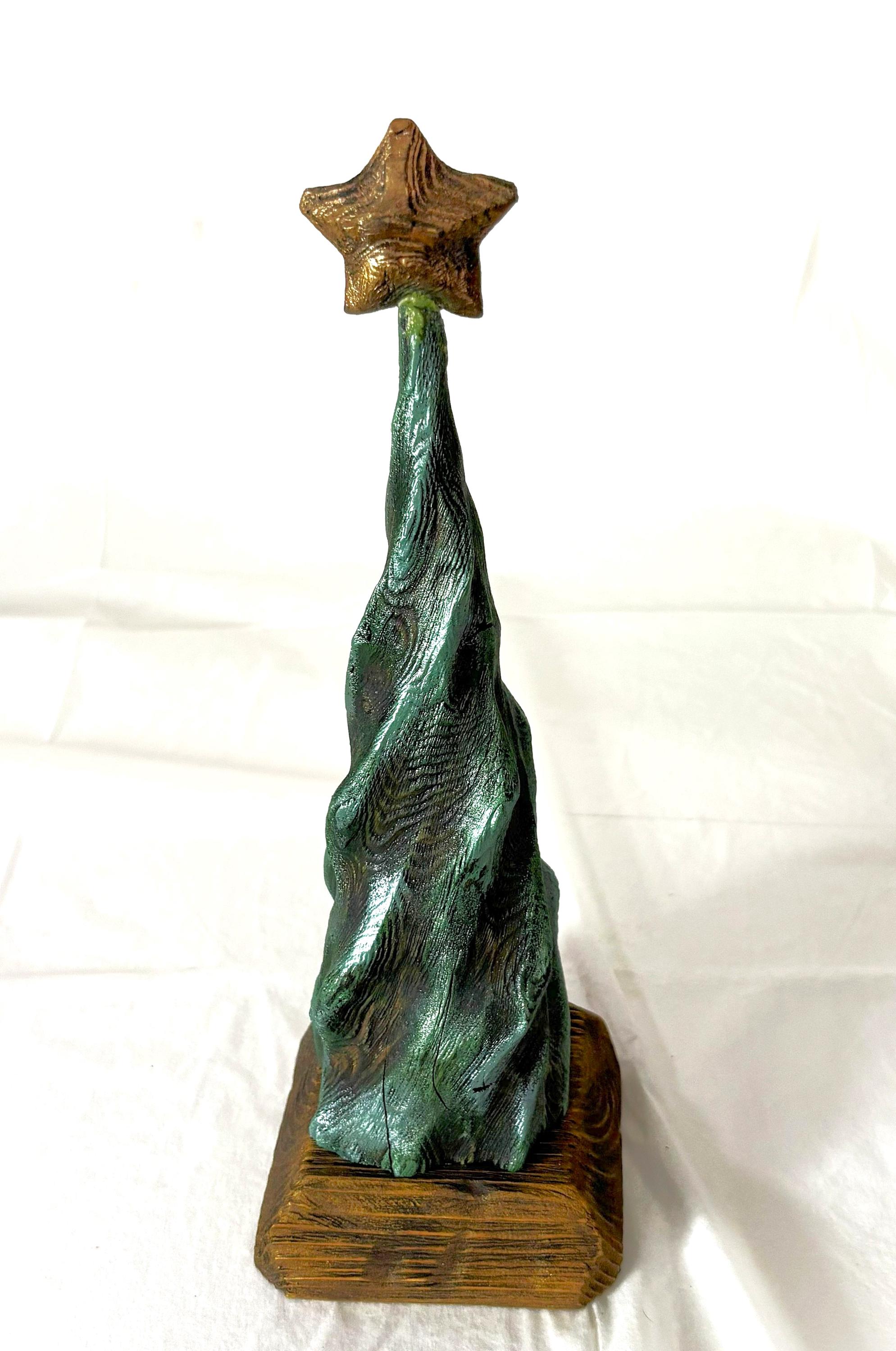 木製クリスマスツリー（ラスティックスタイル T12） - Etsy 日本