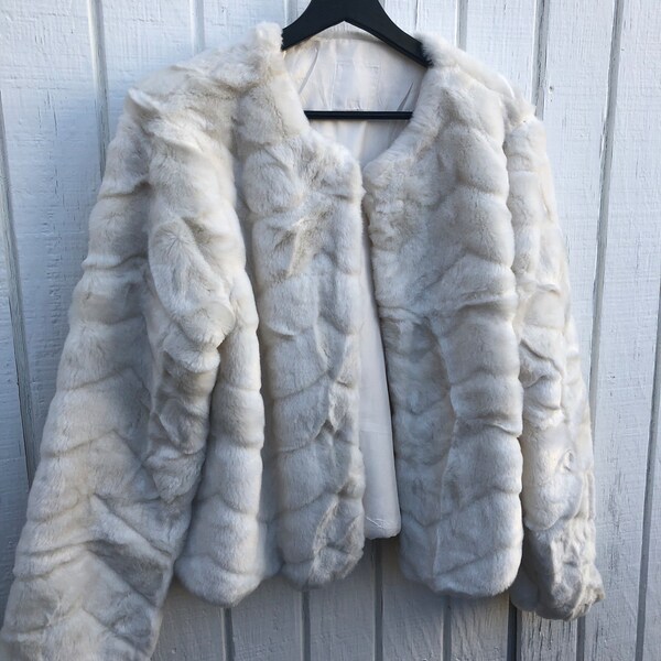 Faux Fur Coat Etsy