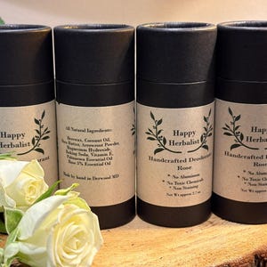 Rose - Natural Organic - Aluminum Free Deodorant