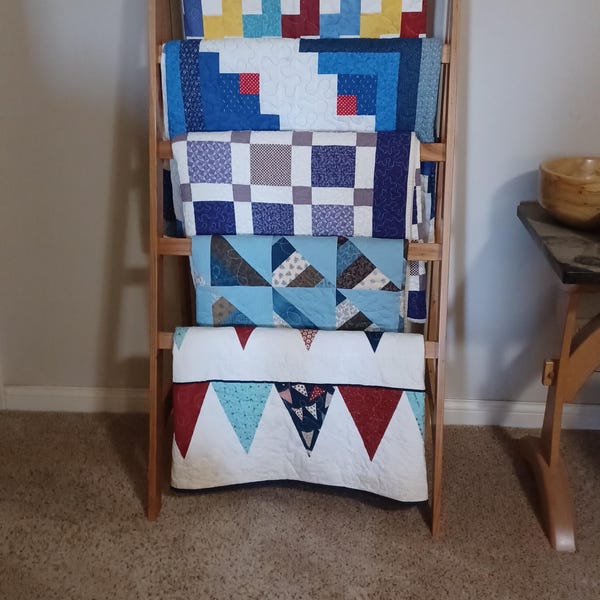 Pvc Quilt Display Racks Free Standing Quilt Display Rack - Etsy
