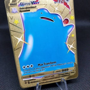 Ditto GX Gmax Vmax Gigantamax Ex Pokemon Card -   Rare pokemon cards,  Pokemon cards, Cool pokemon cards